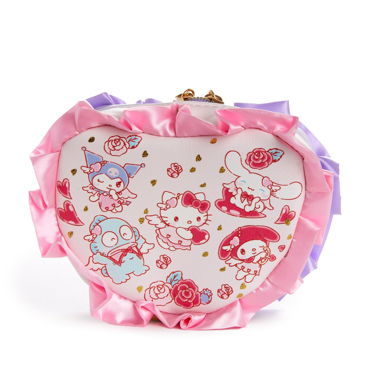 Sanrio Characters Mini Heart Zipper Pouch (Bright and Dark Angel Series)