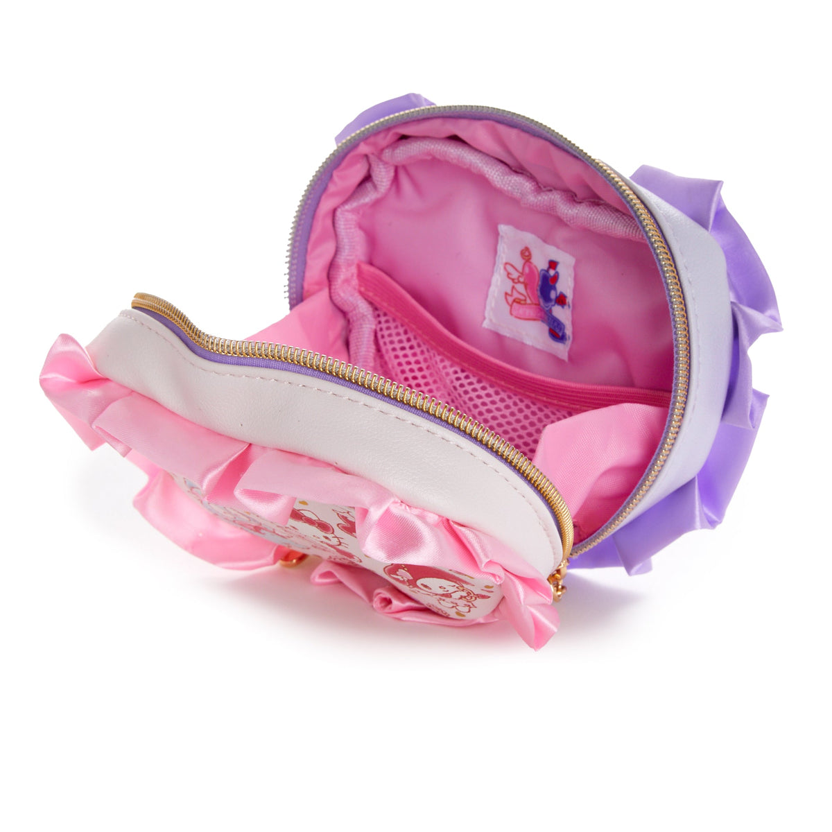 Sanrio Characters Mini Heart Zipper Pouch (Bright and Dark Angel Series)