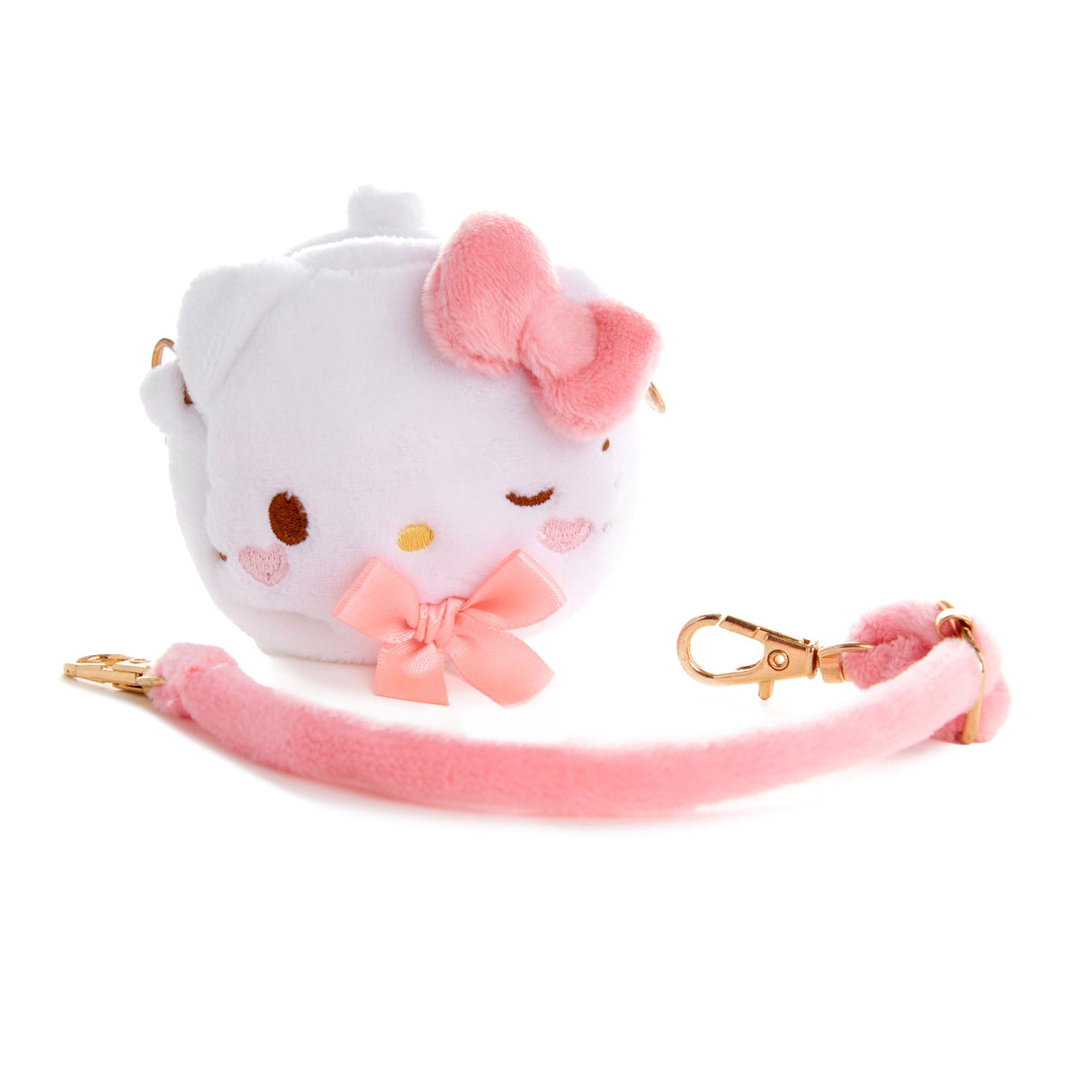 Hello Kitty Plush Convertible Mini Pouch (Wink Series)