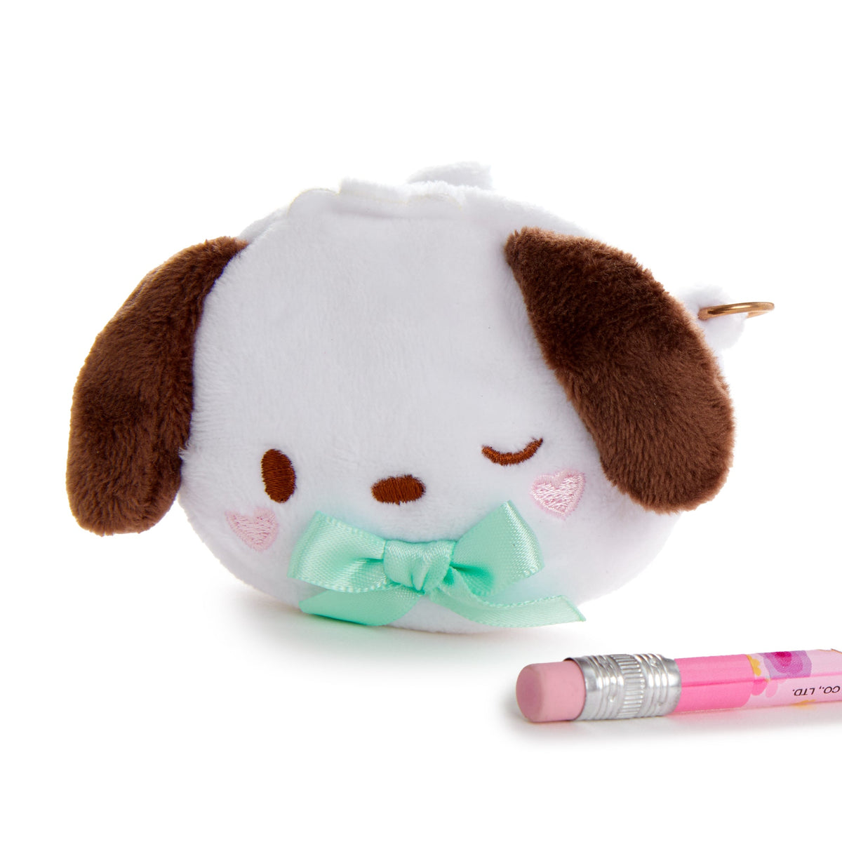 Pochacco Plush Convertible Mini Pouch (Wink Series)