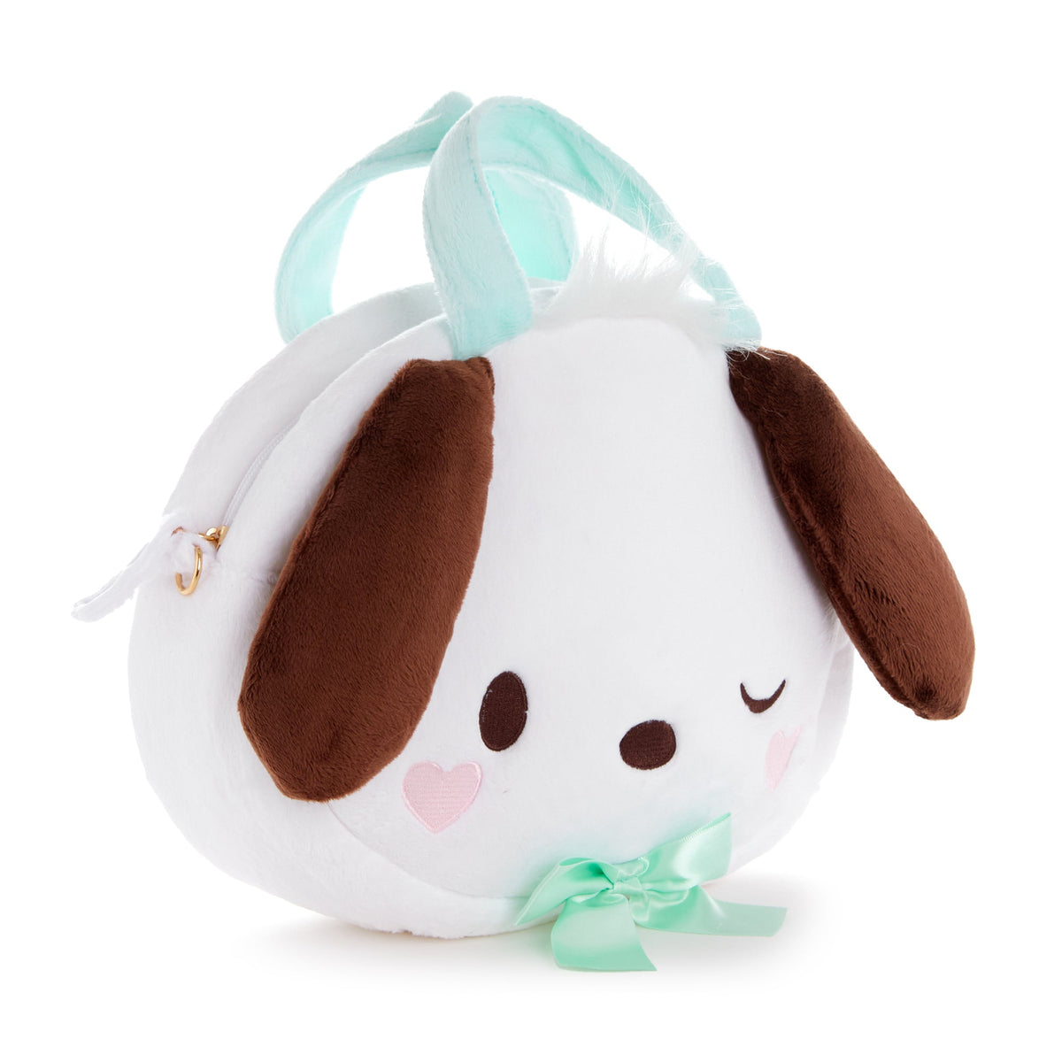 Pochacco 2-Way Plush Crossbody Bag (Wink Series)