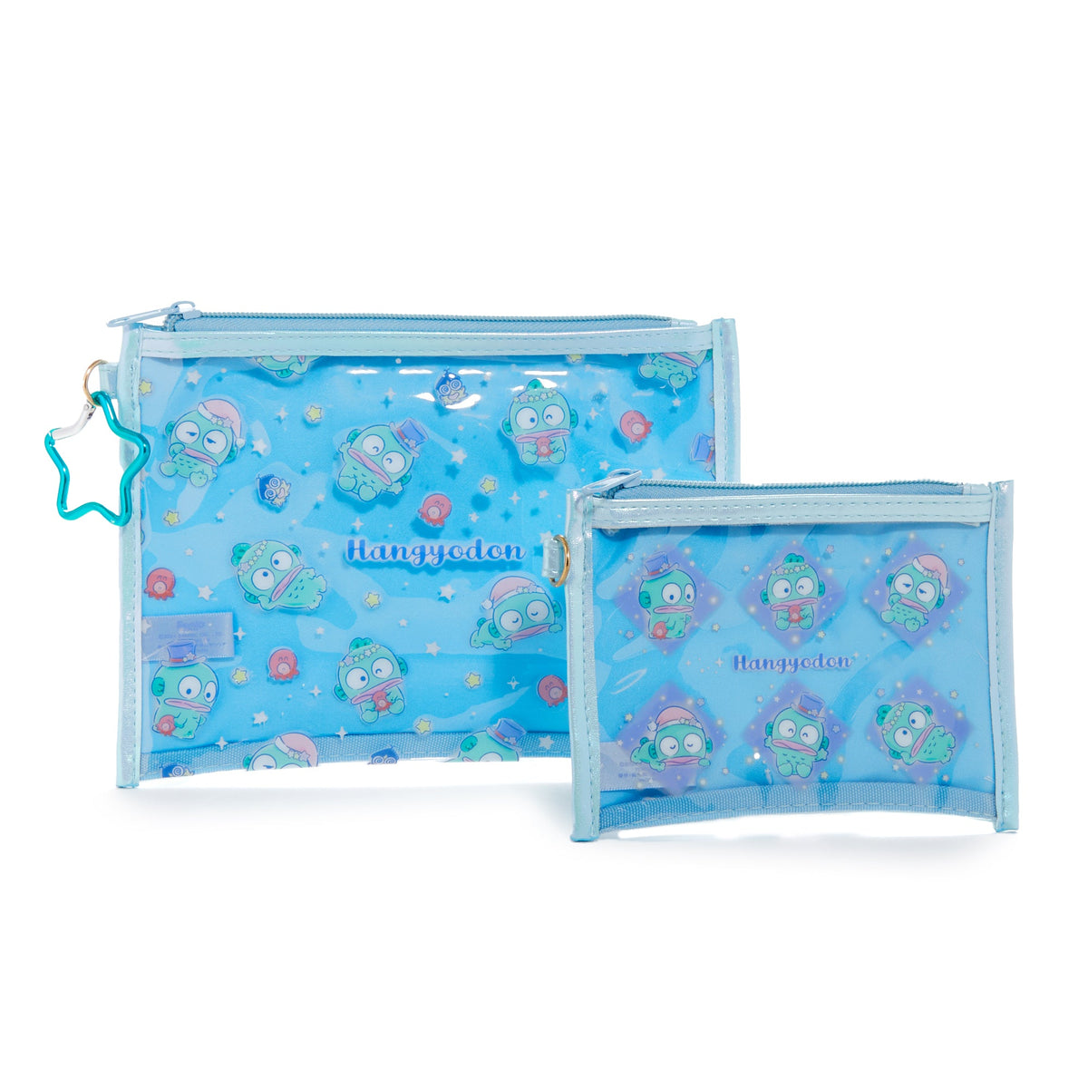 Hangyodon 2-pc Zipper Pouch Set (Mysterious Star)
