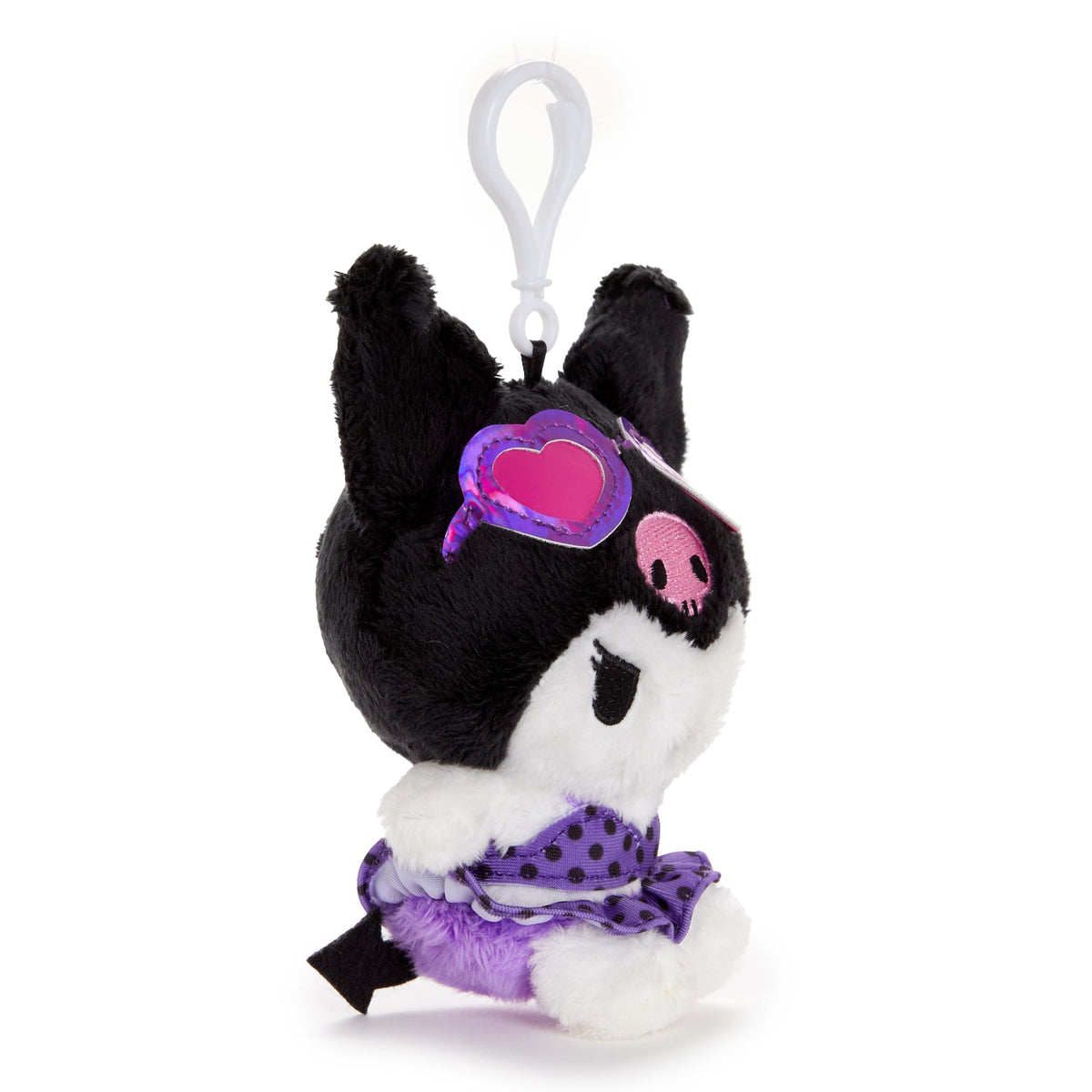 Kuromi Plush Mascot Clip (Summer Swim Series)