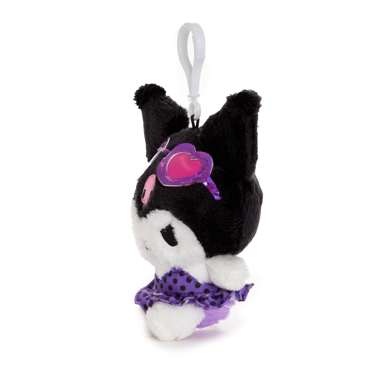 Kuromi Plush Mascot Clip (Summer Swim Series)