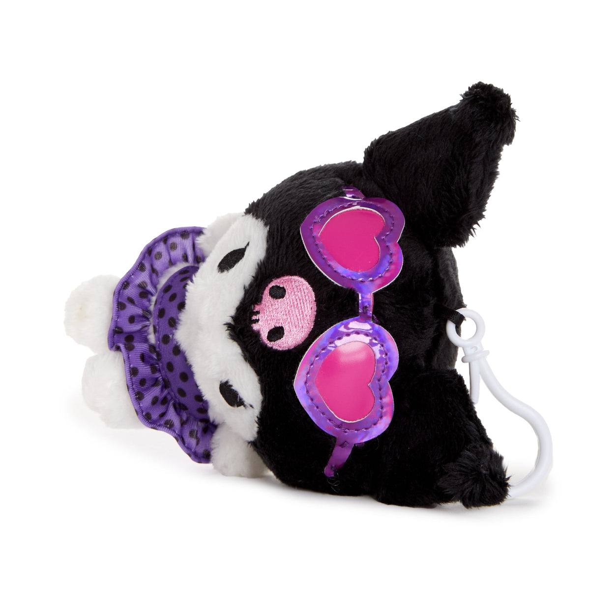 Kuromi Plush Mascot Clip (Summer Swim Series)