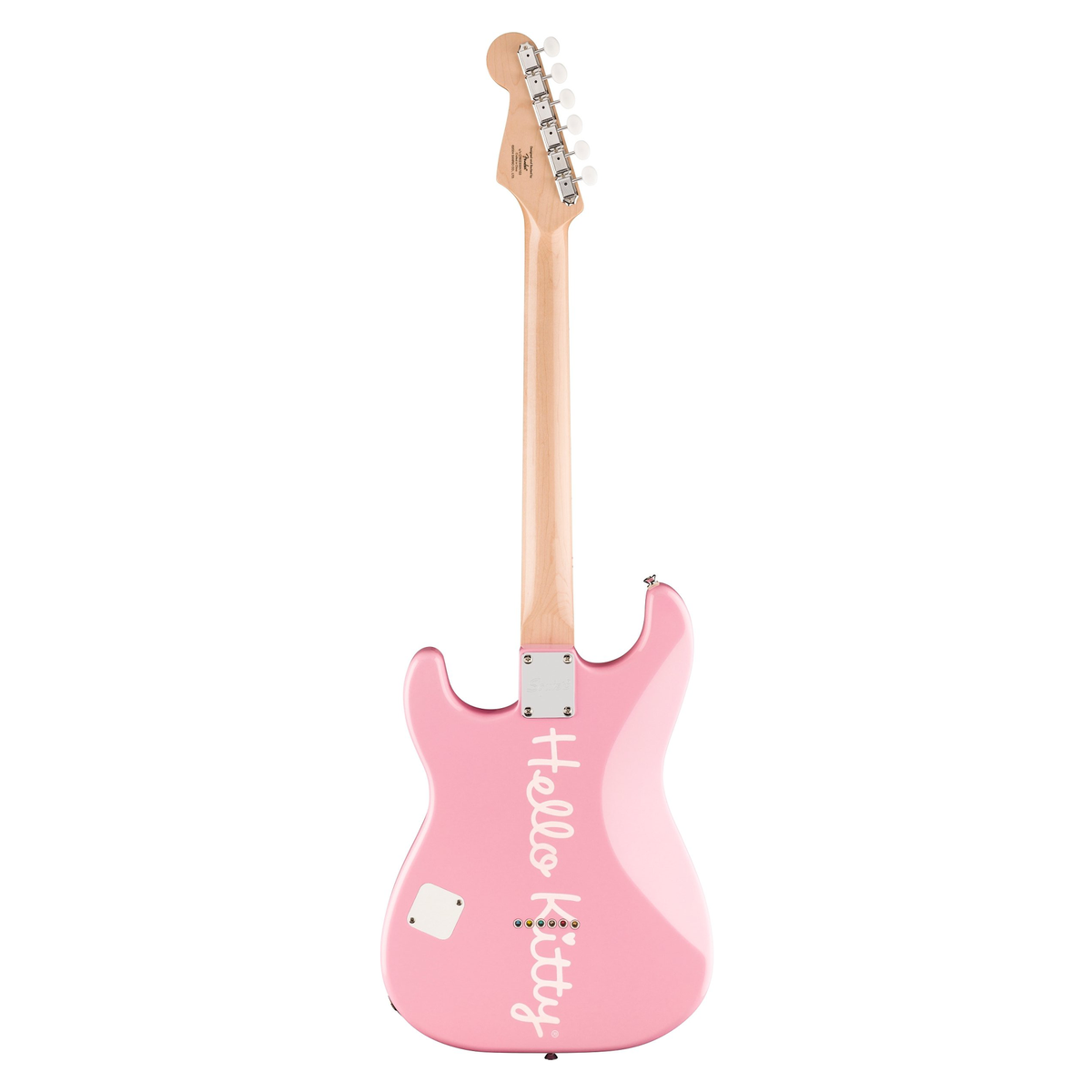 Hello Kitty x Fender Pink Stratocaster Guitar