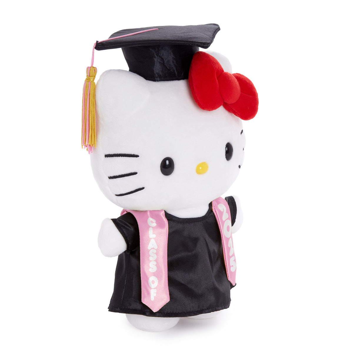 Hello Kitty 9&quot; Cap and Gown Graduation Plush (Pink)