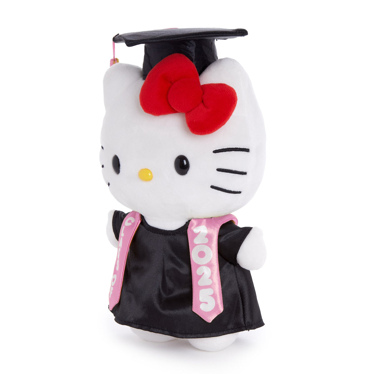 Hello Kitty 9&quot; Cap and Gown Graduation Plush (Pink)