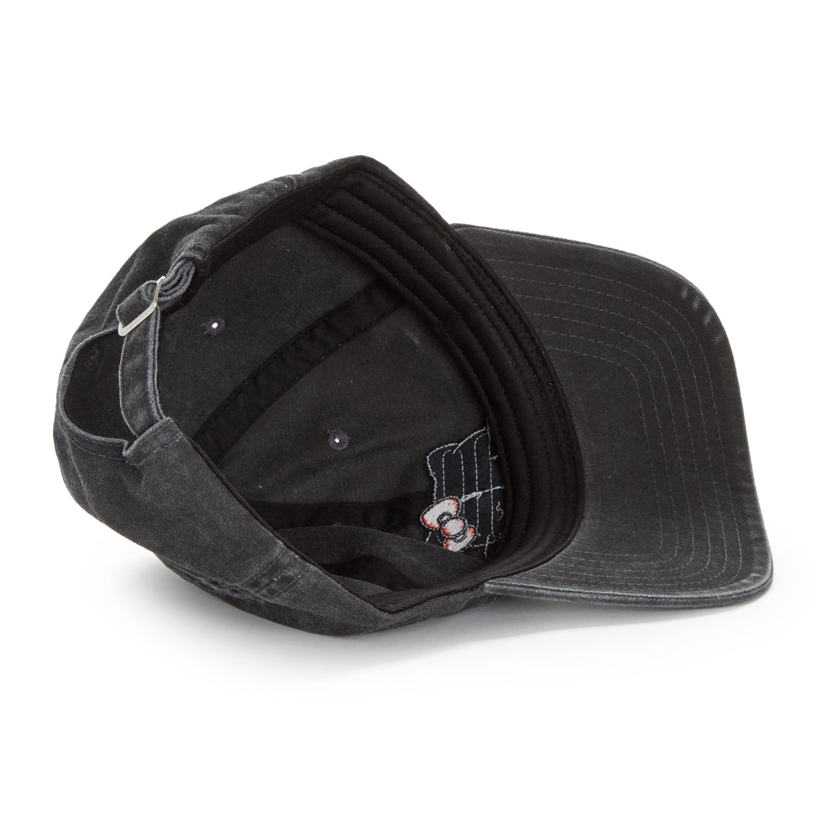Hello Kitty Retro Pigment Wash Cap (Black)