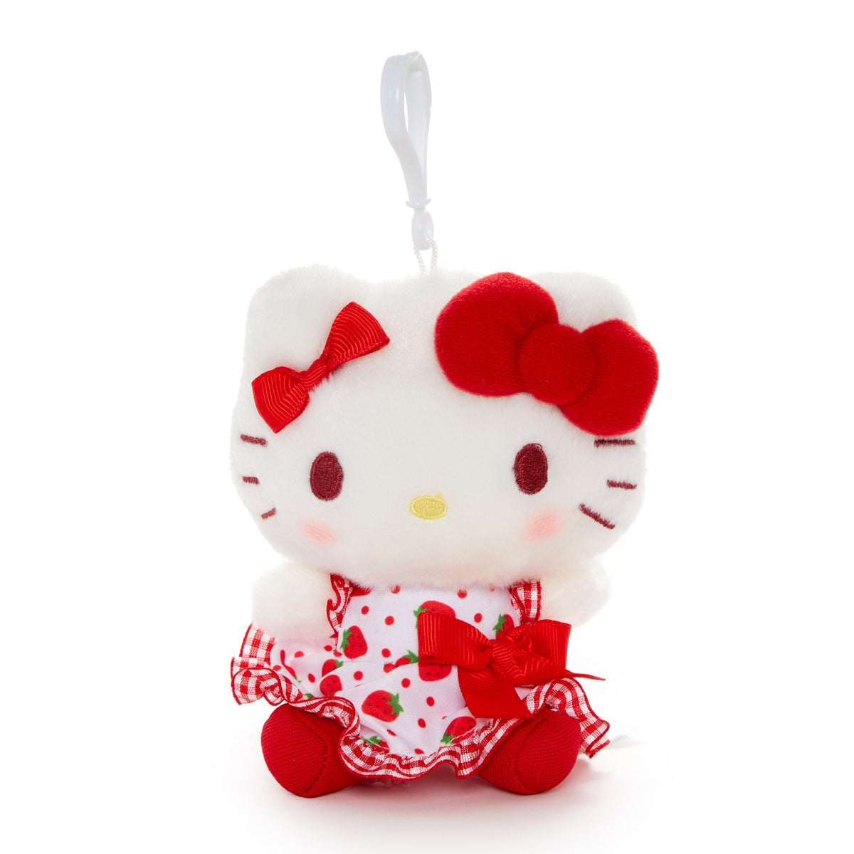 Hello Kitty Mascot Clip (Strawberry Fields Series)