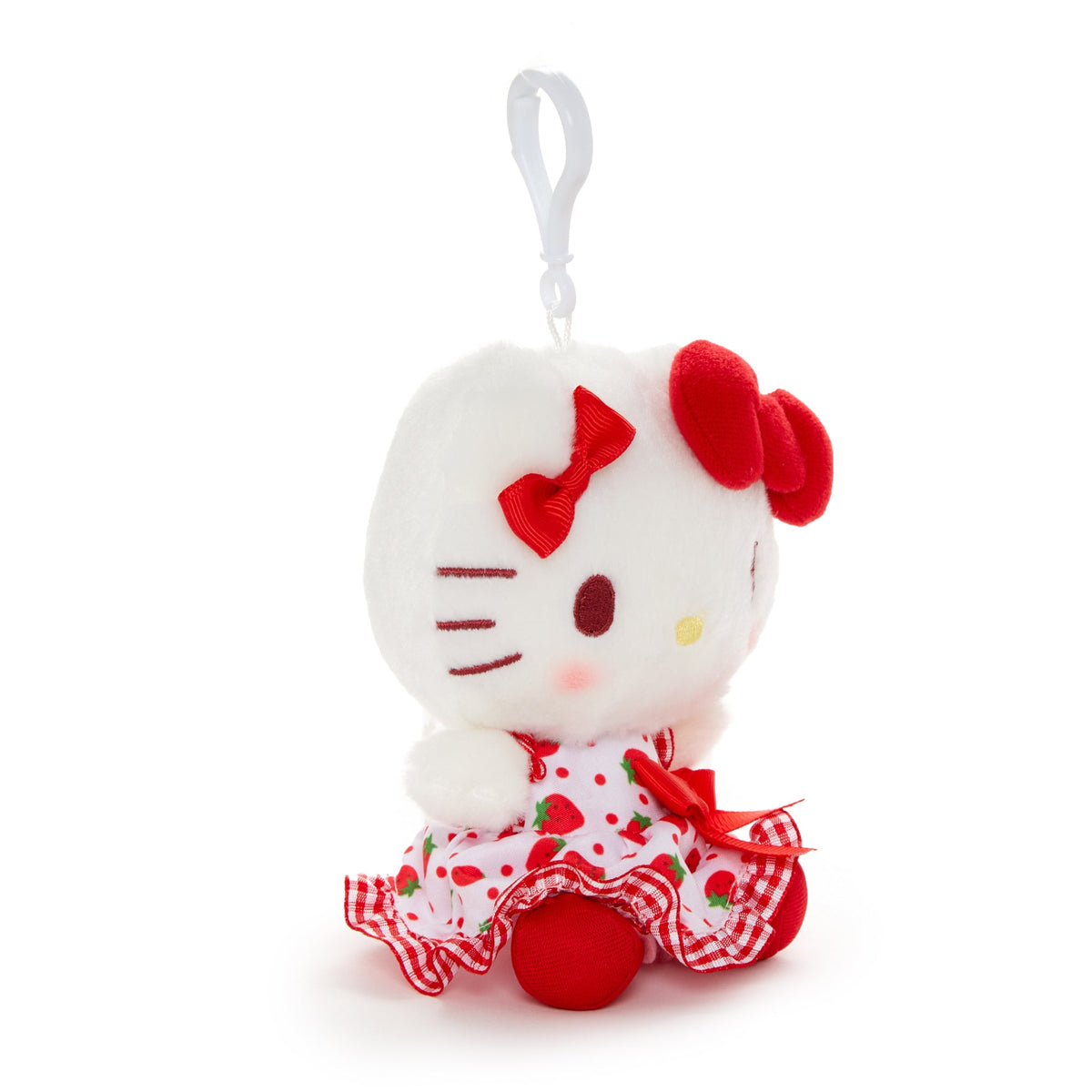 Hello Kitty Mascot Clip (Strawberry Fields Series)