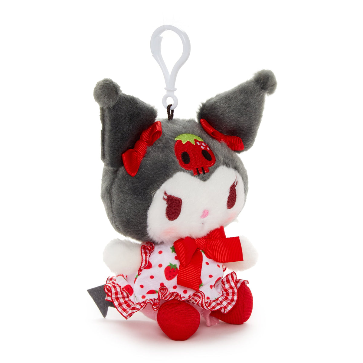 Kuromi Mascot Clip (Strawberry Fields Series)