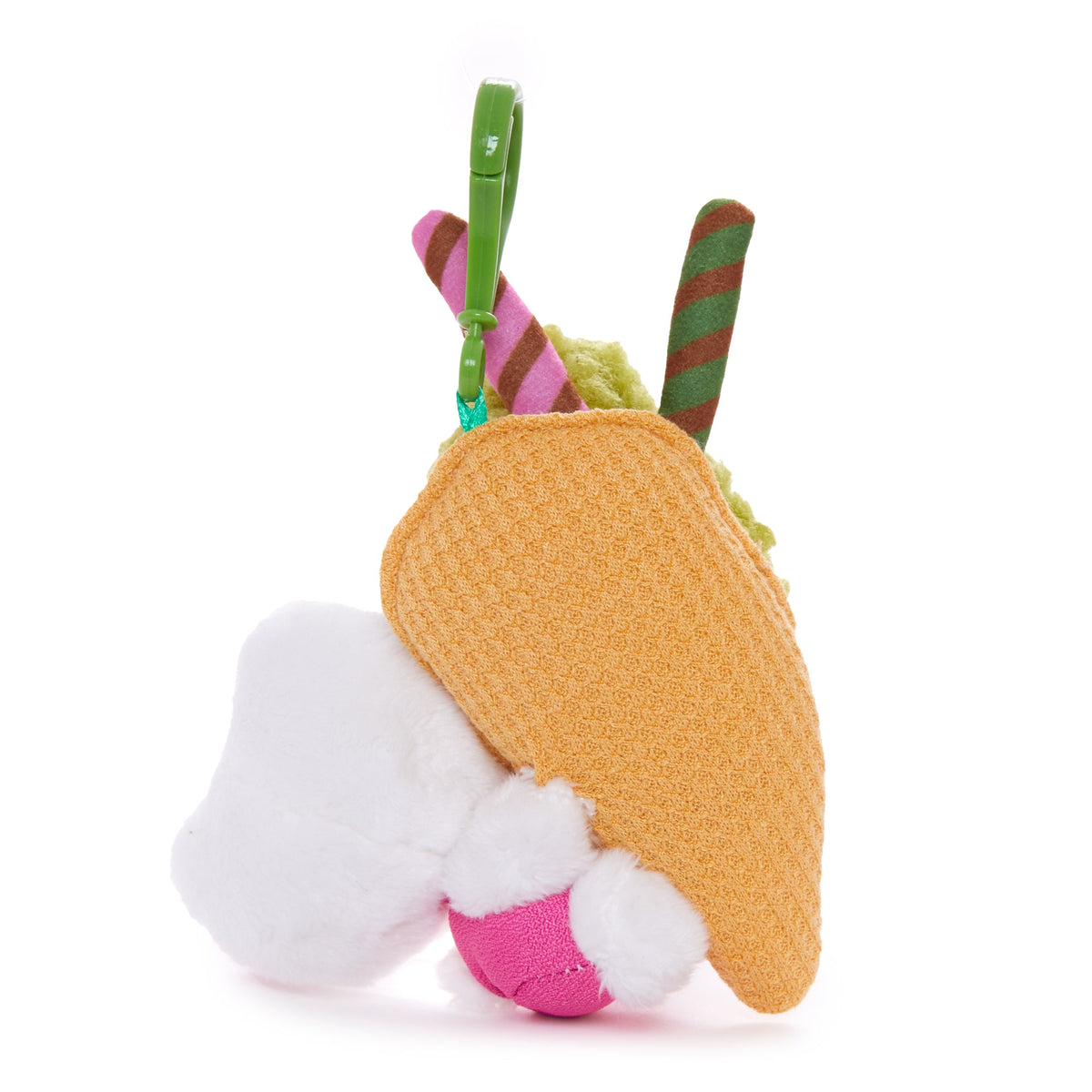 Hello Kitty Ice Cream Mascot Clip (Matcha Sweets Series)