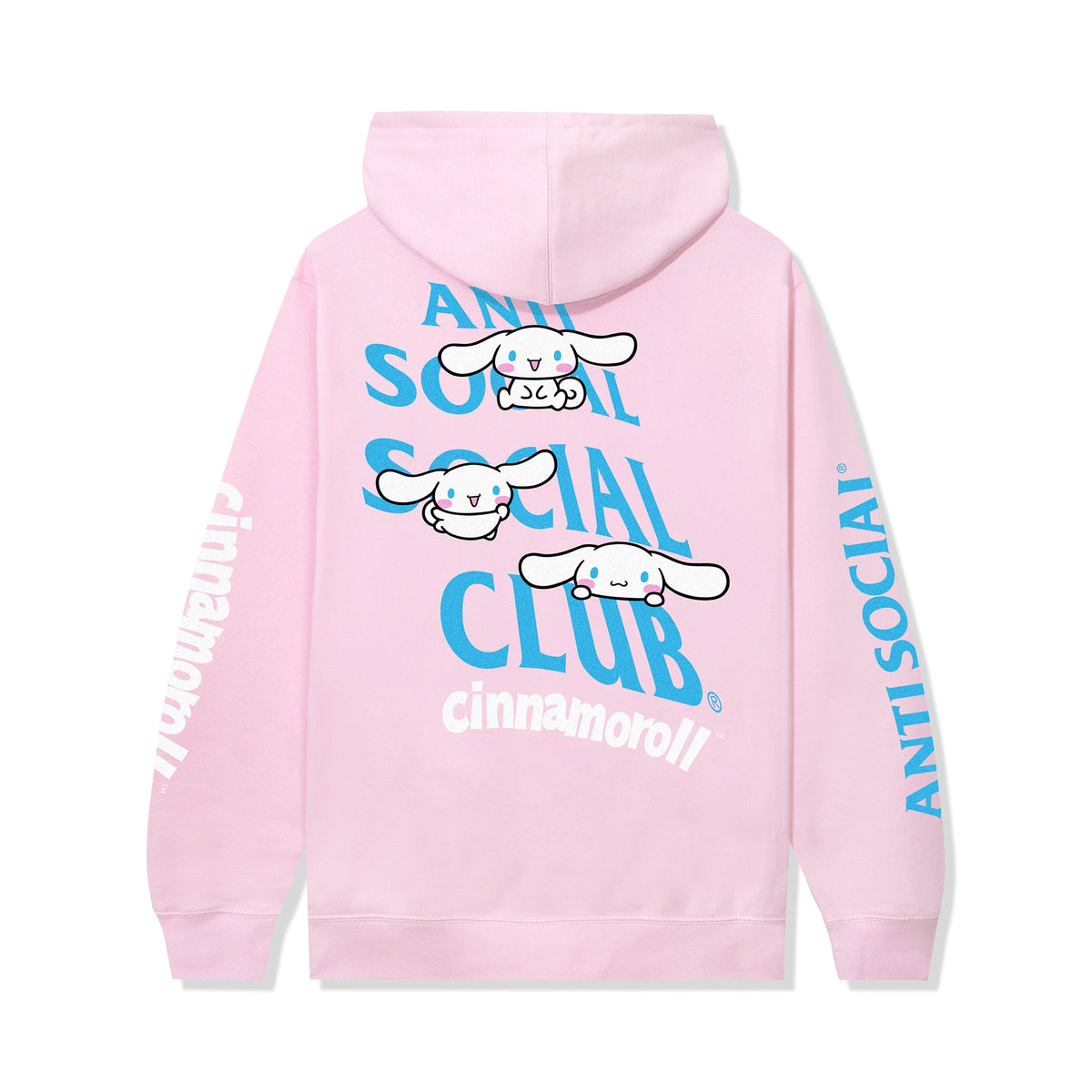 Anti Social Social Club x Cinnamoroll Classic Hoodie (Pink)