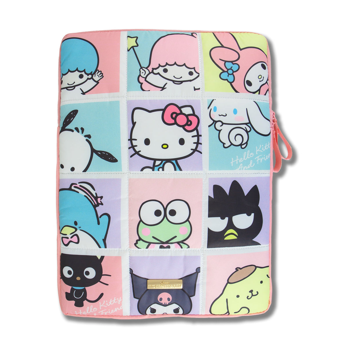 Hello Kitty and Friends x Sonix Grid Puffy Laptop Sleeve
