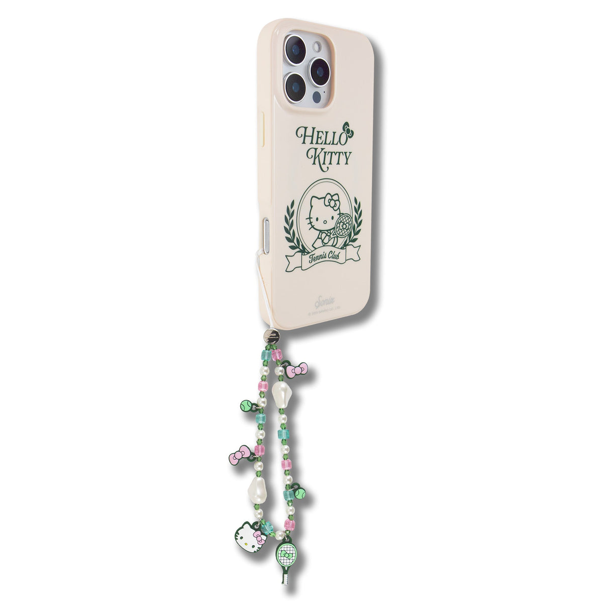Hello Kitty x Sonix Tennis Club Beaded Smartphone Wrist Strap