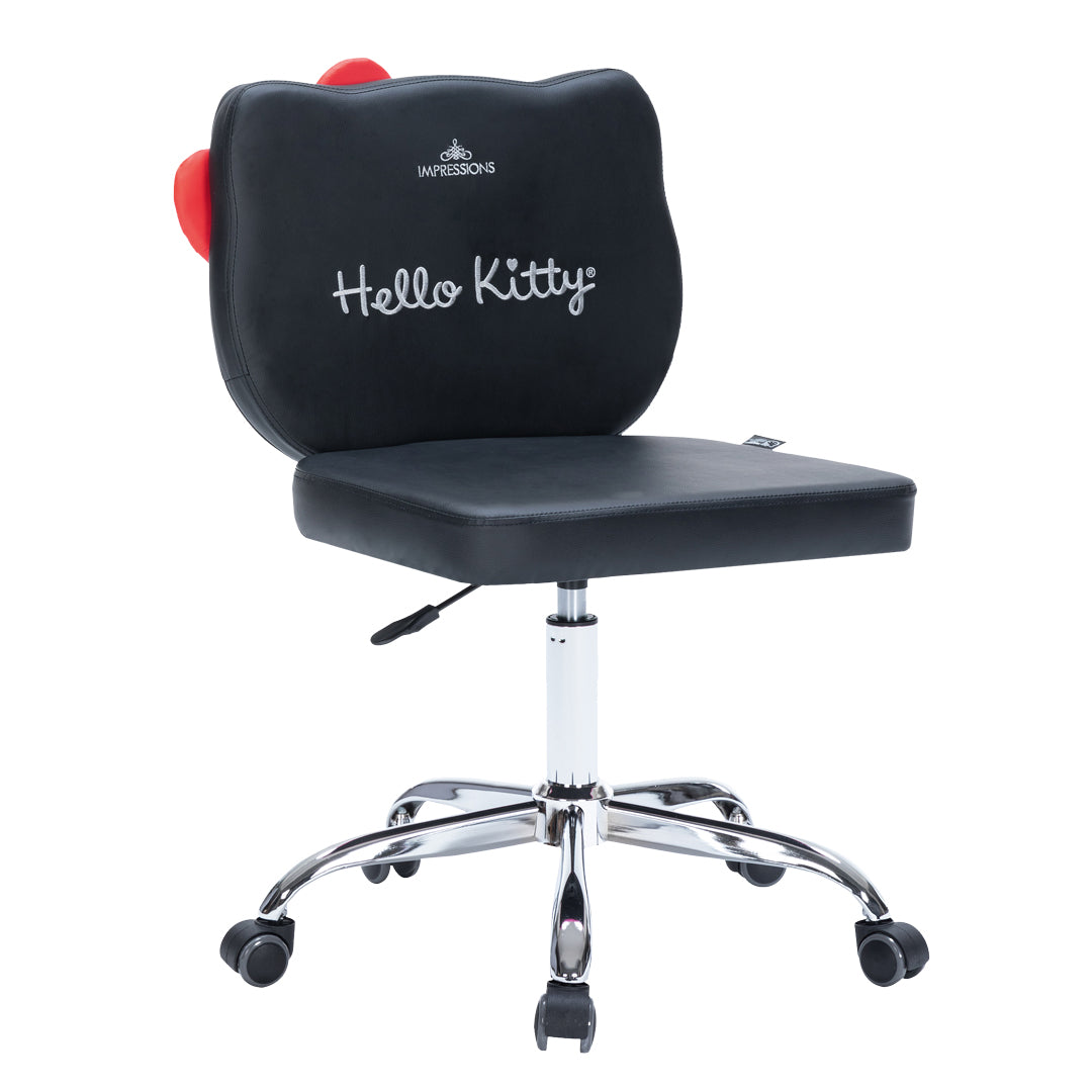 Hello Kitty x Impressions Vanity Faux Leather Swivel Vanity Chair