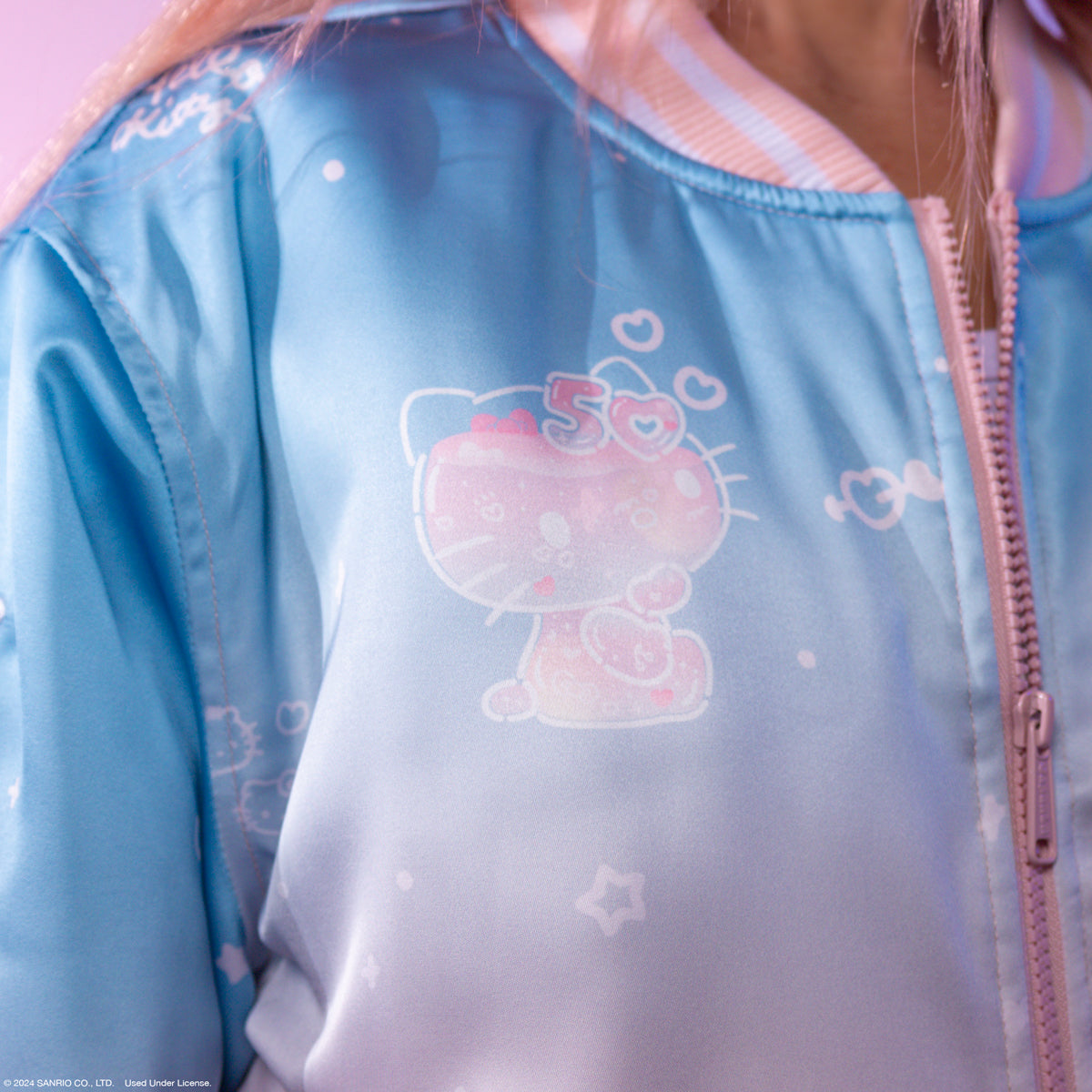 Hello Kitty 50th Anniversary JapanLA Souvenir Jacket