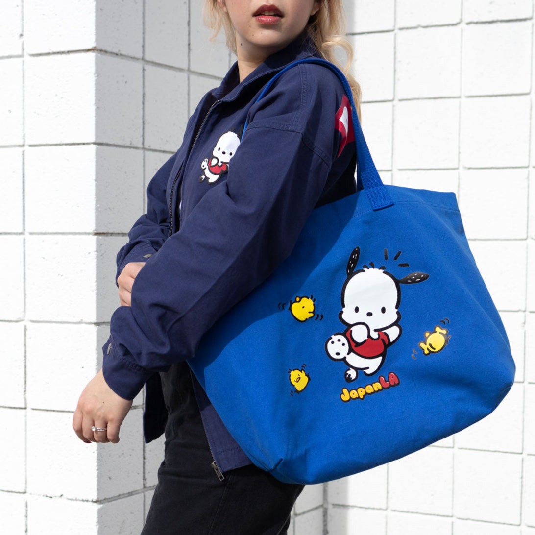 Pochacco x JapanLA Canvas Tote Bag