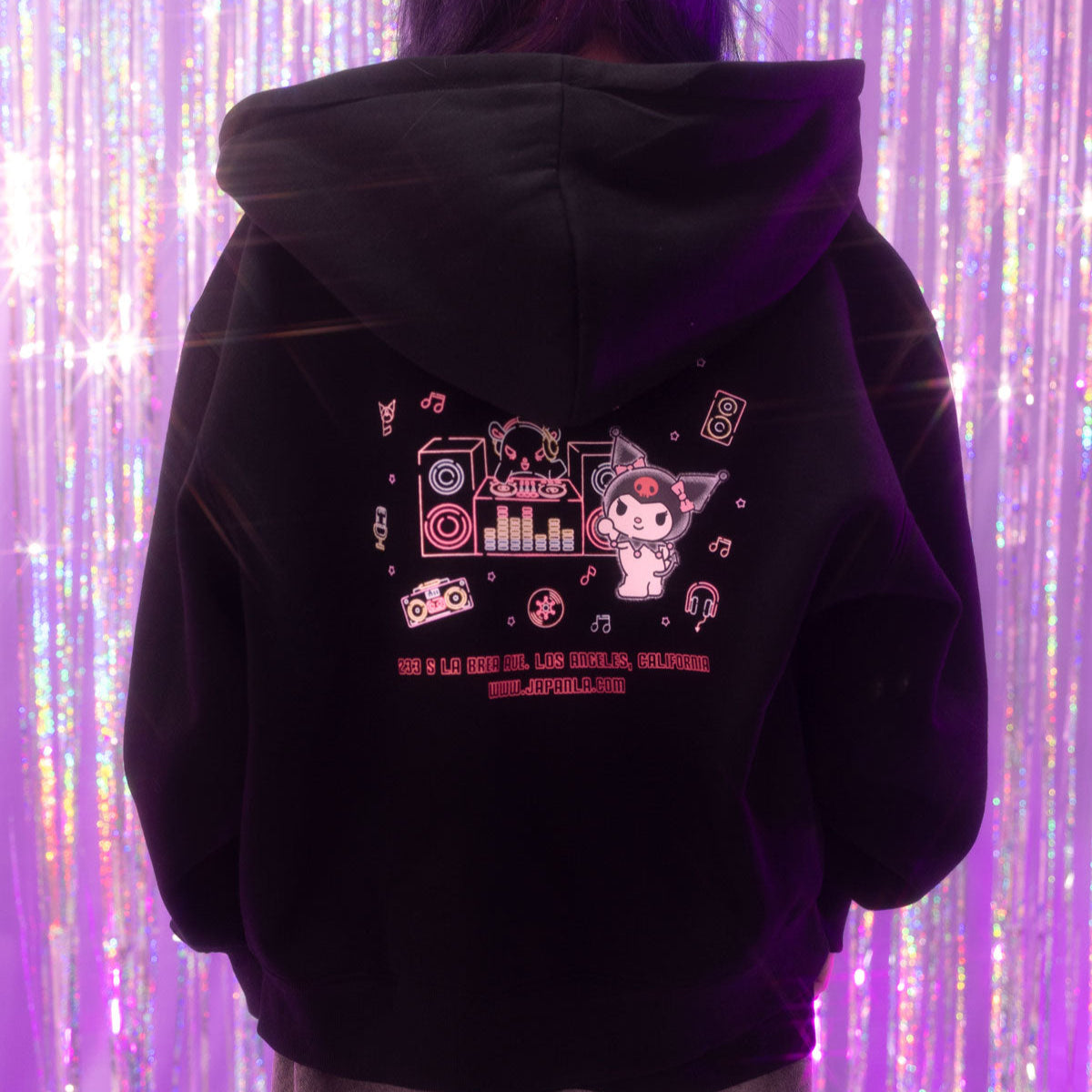 Kuromi x JapanLA Glow-In-The-Dark Anniversary Party Jacket