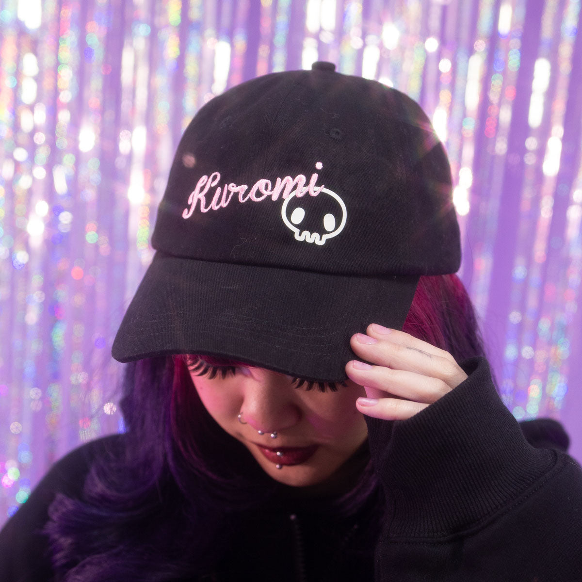 Kuromi x JapanLA Glow-In-The-Dark Anniversary Party Hat