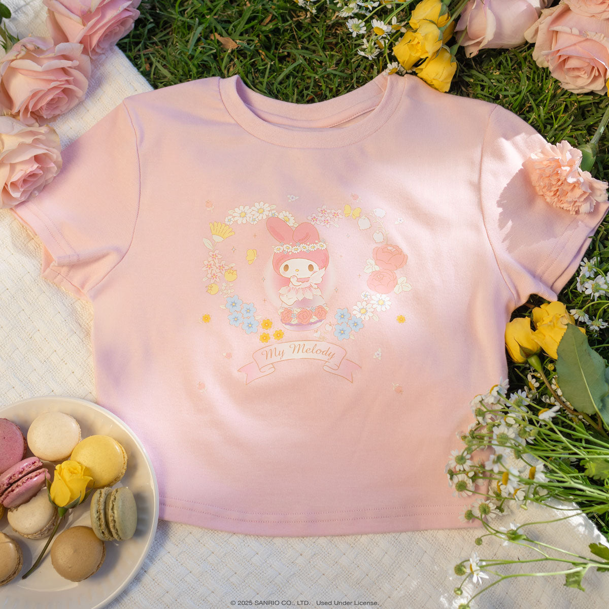 My Melody x JapanLA Fairy Crop Tee (50th Anniv.)