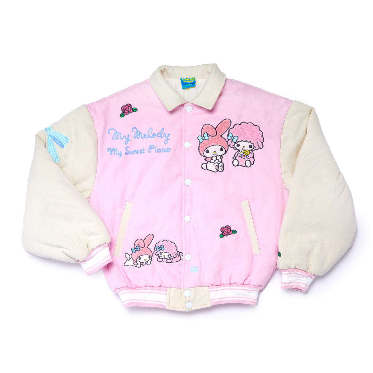 My Melody &amp; My Sweet Piano x Dumbgood Varsity Jacket