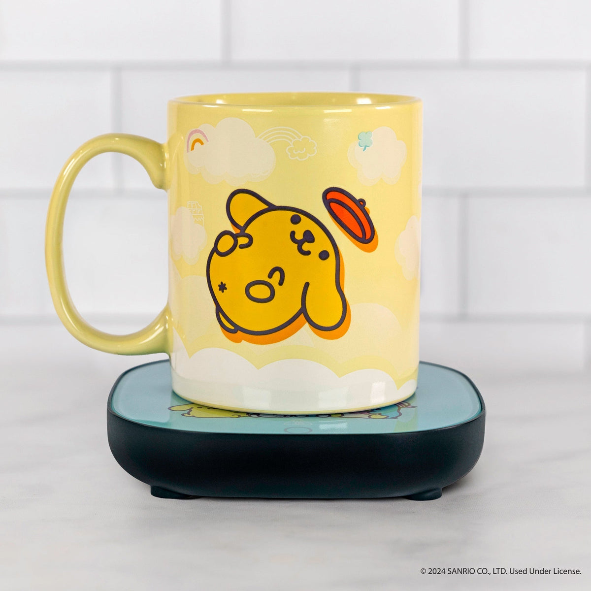 Pompompurin Coffee Mug &amp; Warmer Set