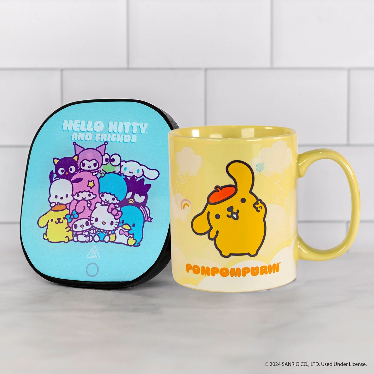 Pompompurin Coffee Mug &amp; Warmer Set
