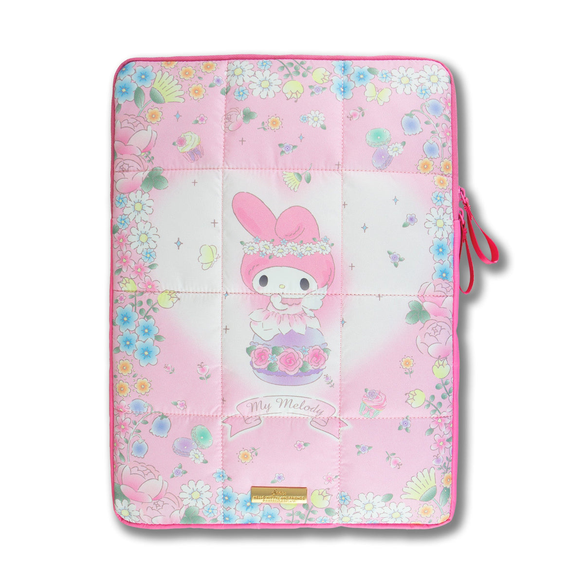My Melody x Sonix Fairy 50th Anniv. Puffy Laptop Sleeve
