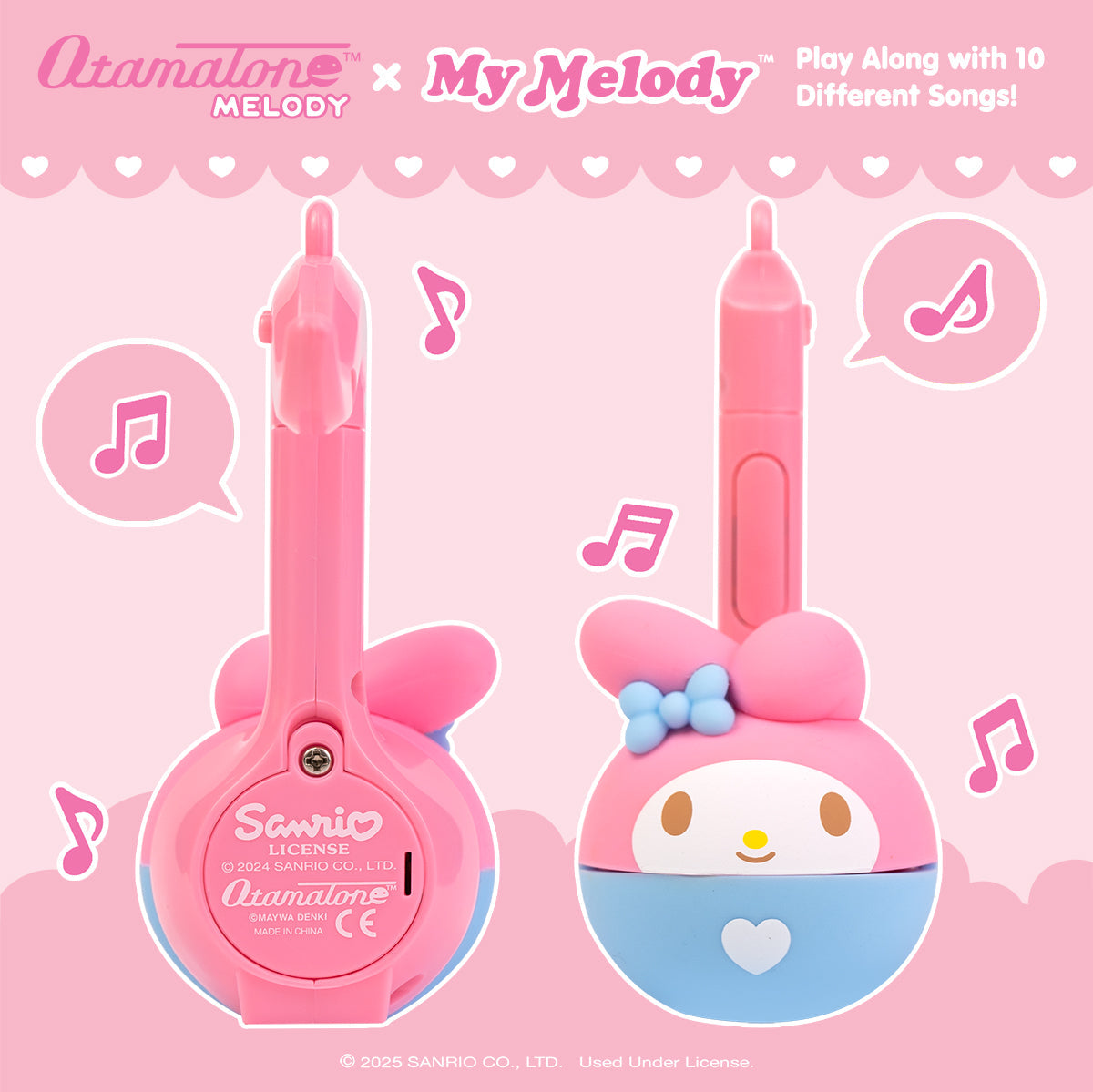 My Melody Mini Otamatone Melody Charm
