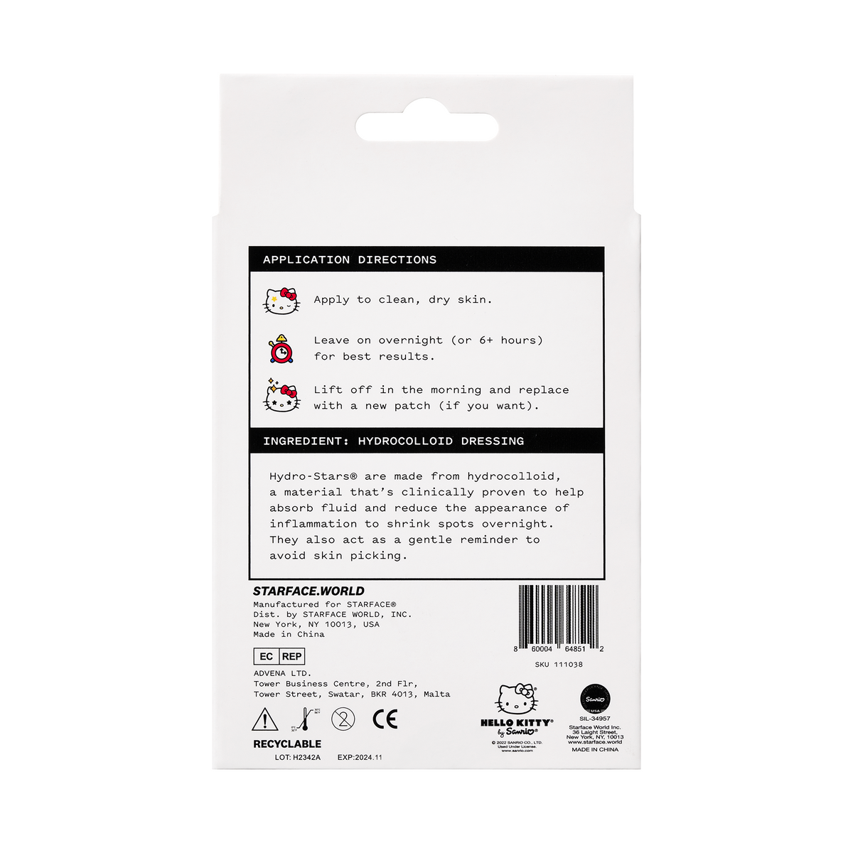Hello Kitty x Starface Refills (32ct)