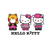 Hello Kitty Rockin' Trio Tee