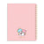 Hello Kitty and Friends x Studio Oh! Pink Pinstripe Extra-Large Spiral Notebook