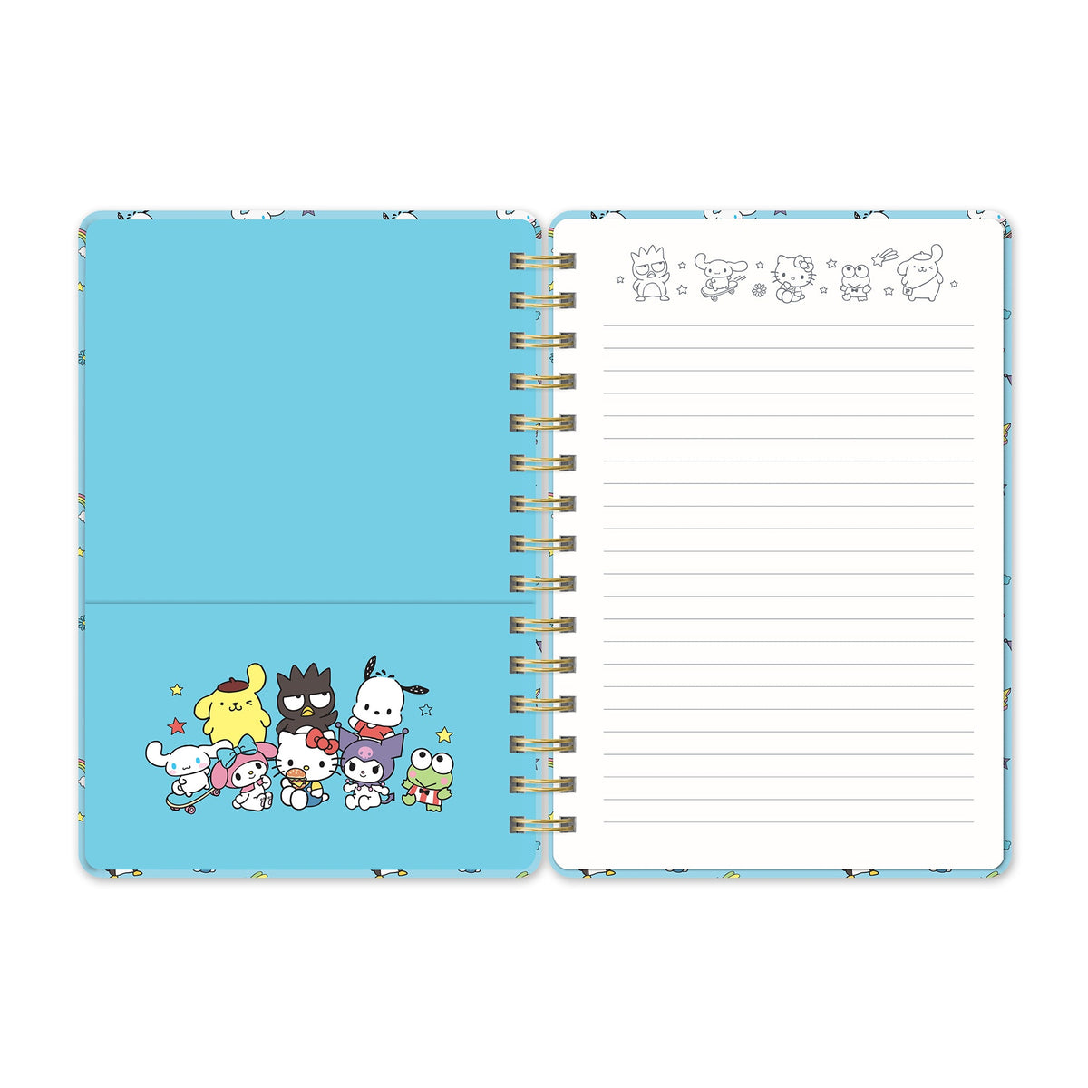 Hello Kitty and Friends x Studio Oh! College Letters Blue Agatha Notebook