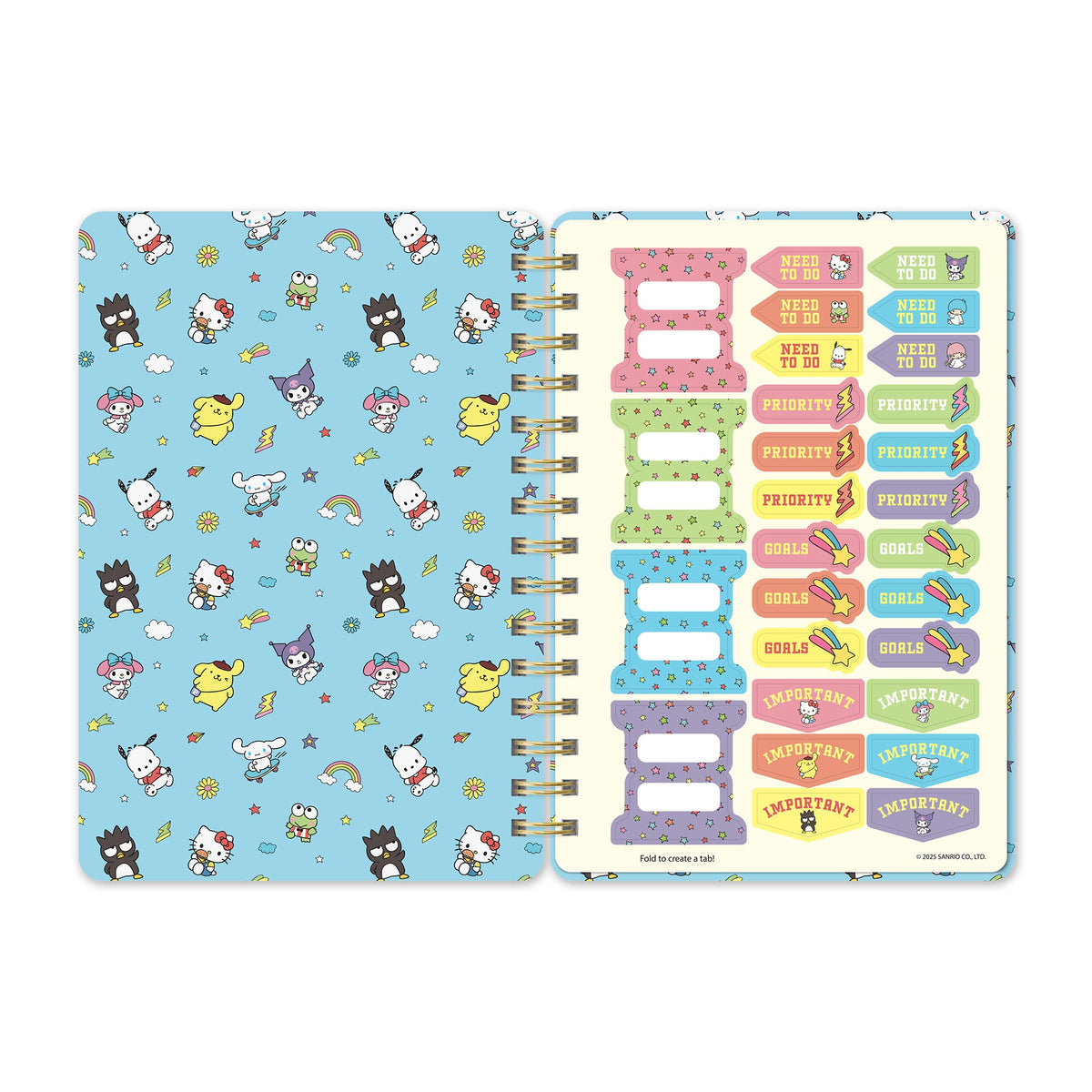 Hello Kitty and Friends x Studio Oh! College Letters Blue Agatha Notebook