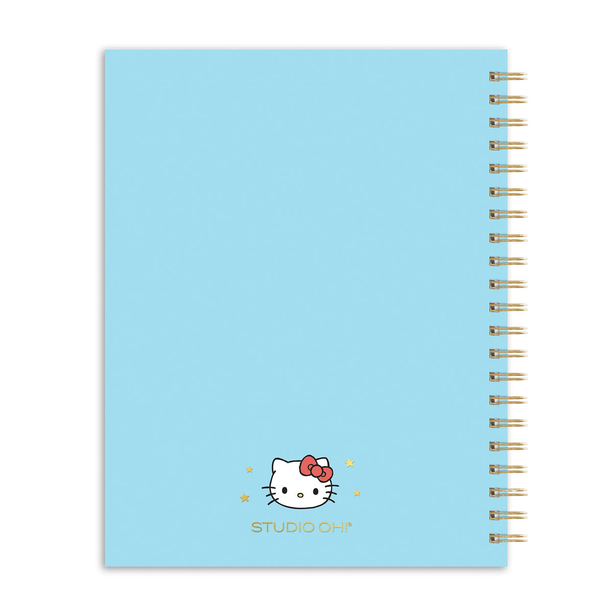 Hello Kitty and Friends x Studio Oh! College Letters Blue Extra-Large Spiral Notebook