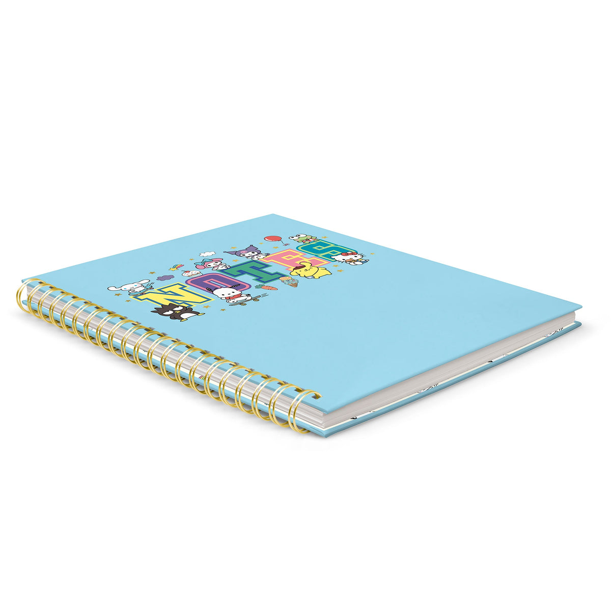 Hello Kitty and Friends x Studio Oh! College Letters Blue Extra-Large Spiral Notebook