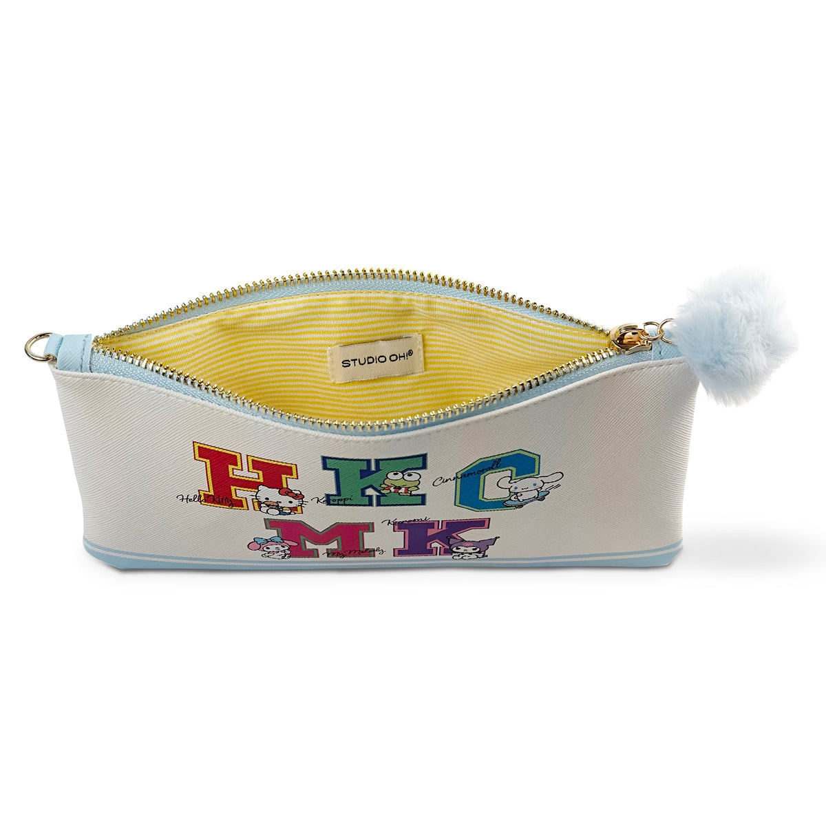Hello Kitty and Friends x Studio Oh! College Letters Blue Pencil Pouch