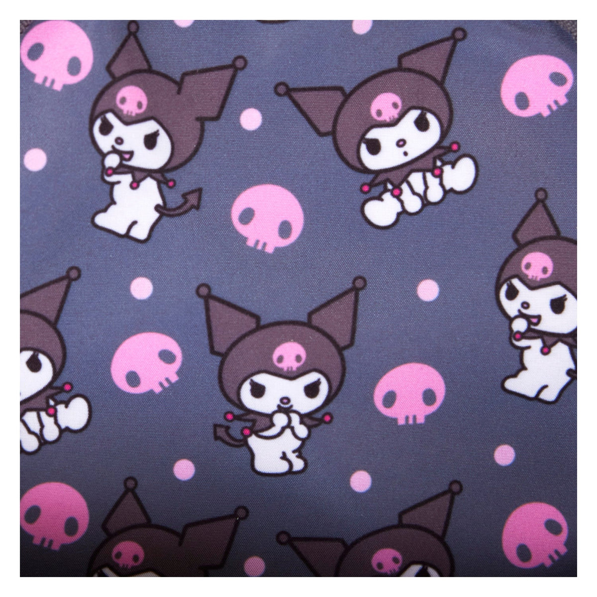 Kuromi x Loungefly Color Dip Convertible Mini Backpack