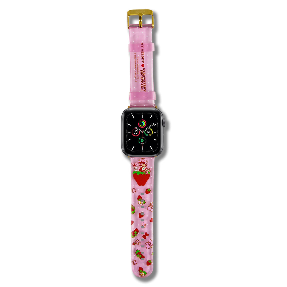 My Melody x Strawberry Shortcake Jelly Apple Watch Band