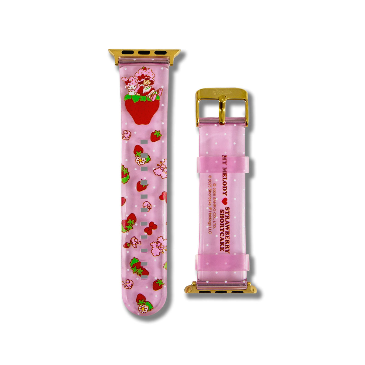 My Melody x Strawberry Shortcake Jelly Apple Watch Band