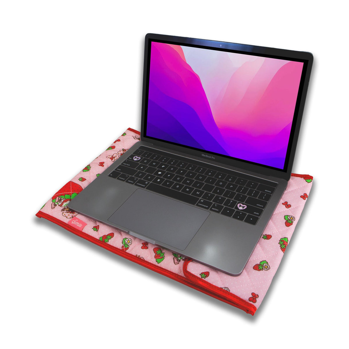 My Melody x Strawberry Shortcake Quilted Laptop Sleeve