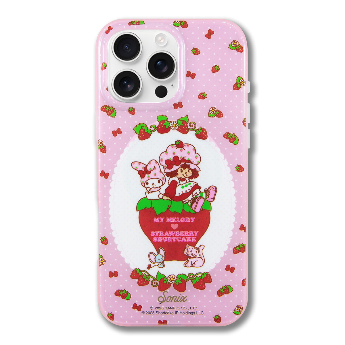 My Melody x Strawberry Shortcake iPhone Case