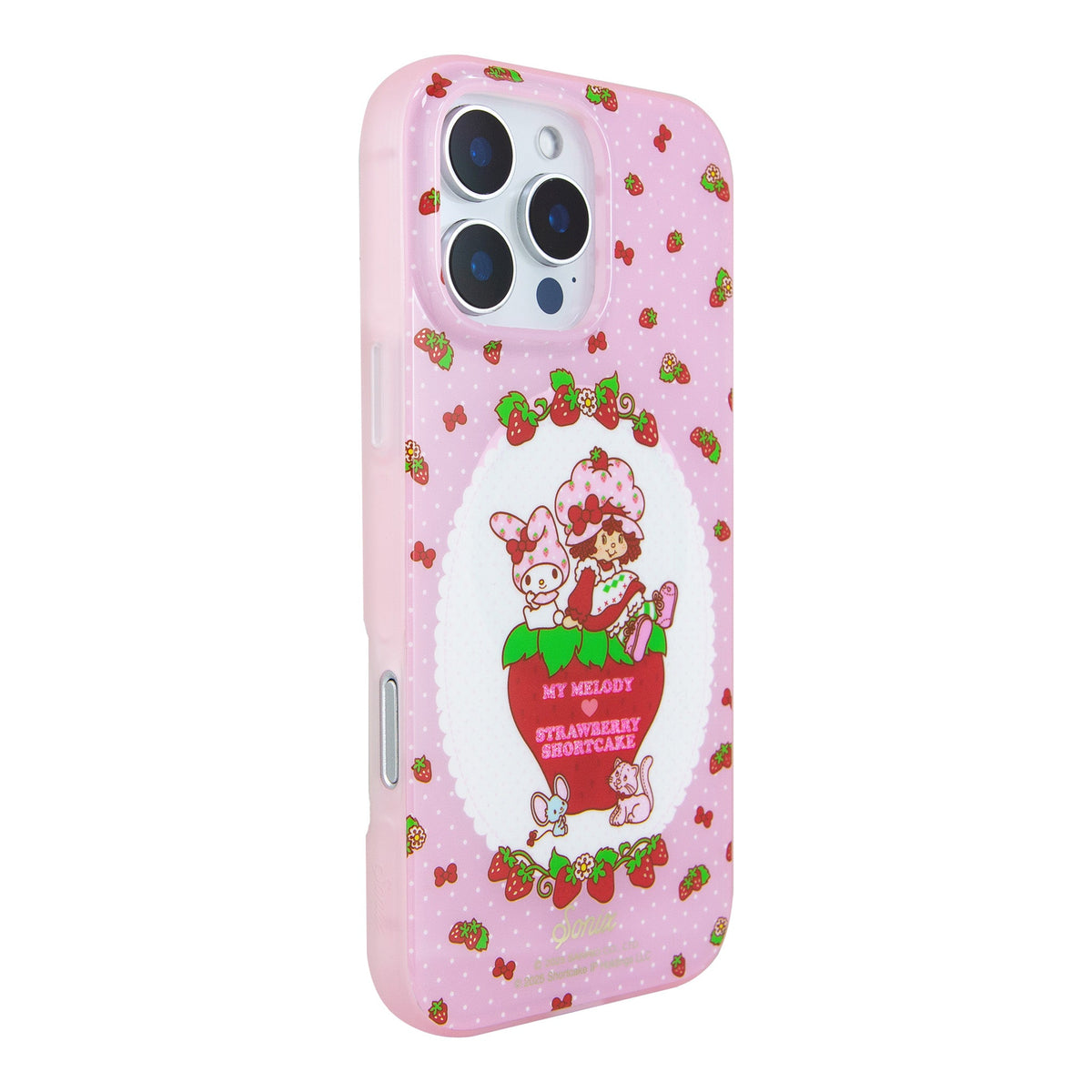 My Melody x Strawberry Shortcake iPhone Case