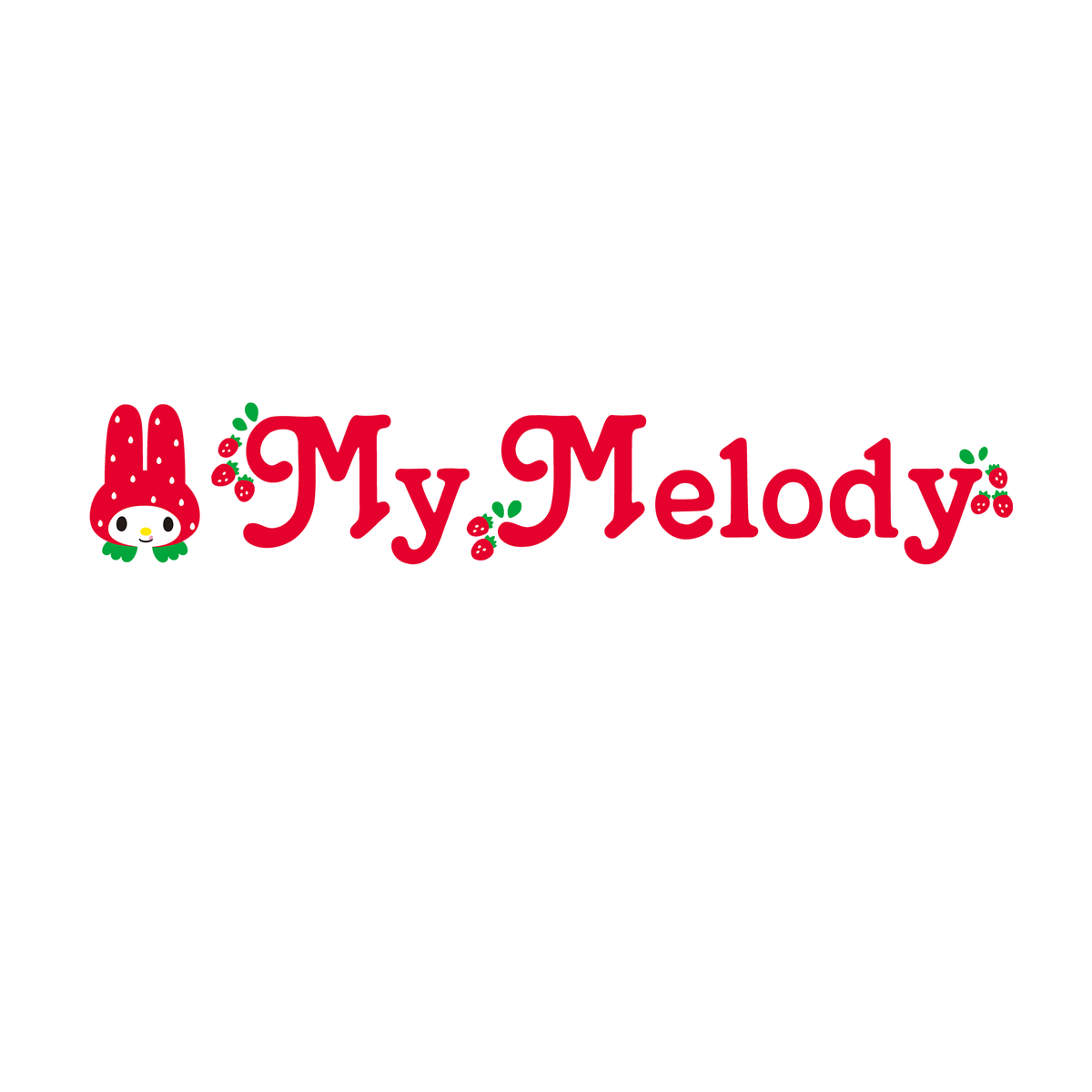 My Melody Strawberry Logo Tee