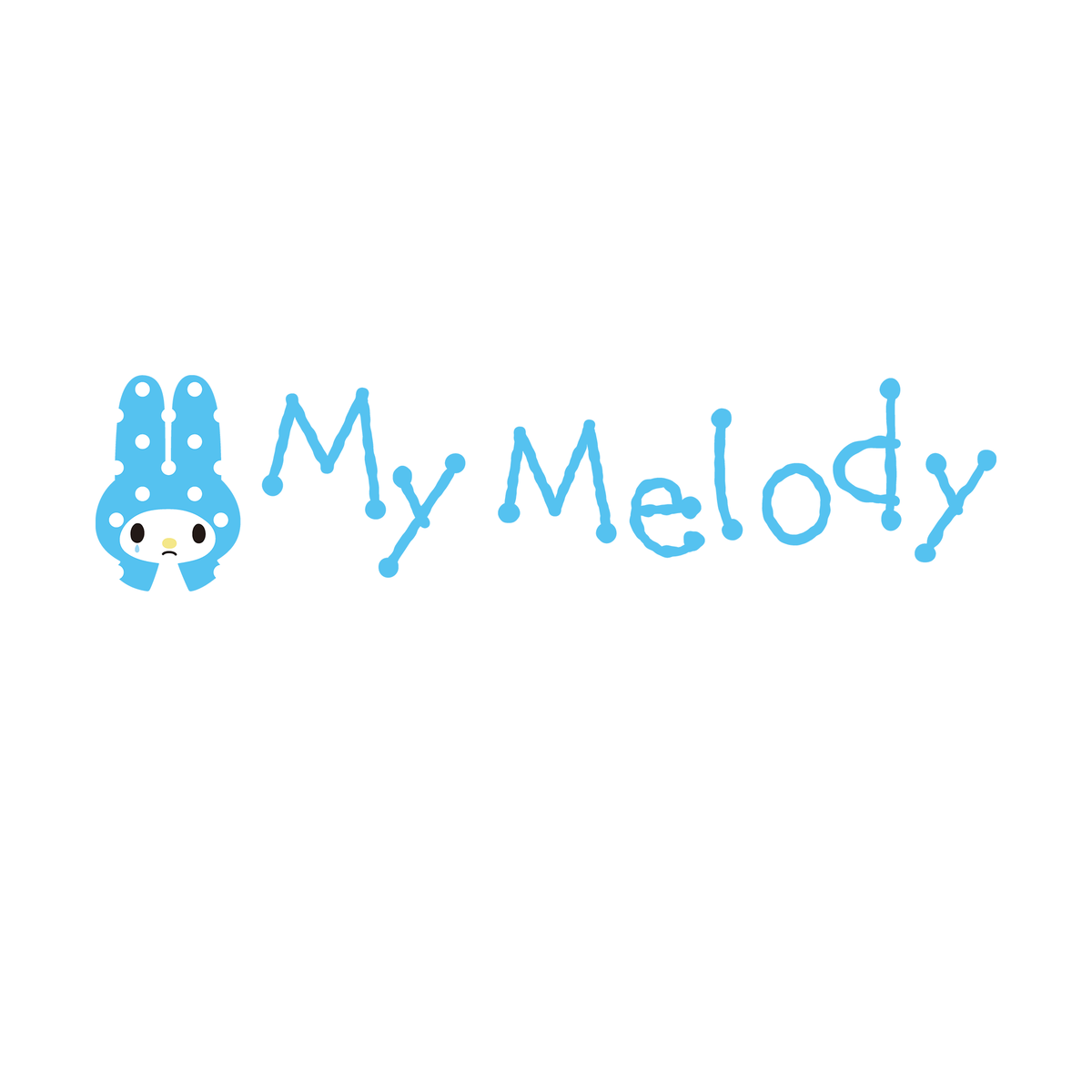My Melody Teardrop Logo Classic Crewneck