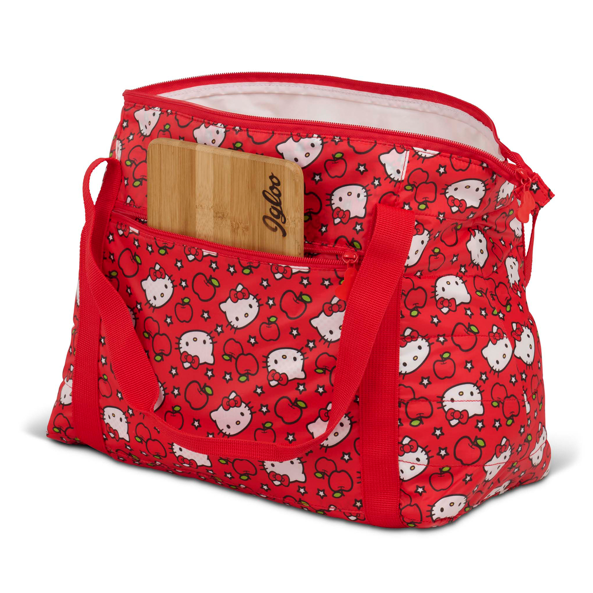 Hello Kitty x Igloo Apples Packable Puffer 20-Can Cooler Bag (Red)