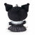 Kuromi Plush Mascot Keychain (Silver Houndstooth Series)