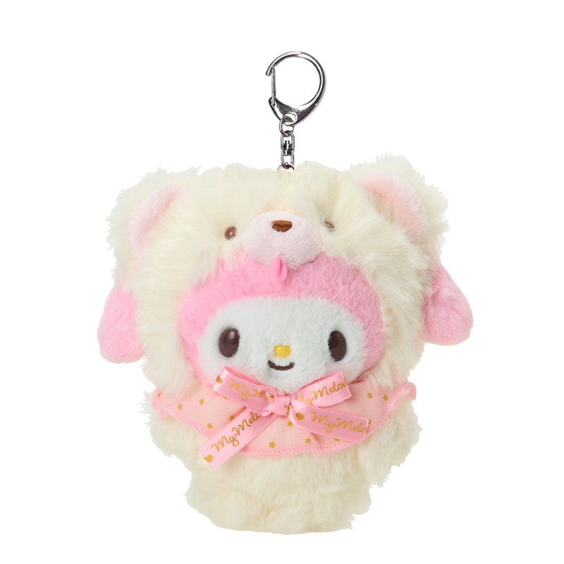 My Melody Plush Keychain Mascot (Fluffy Teddy Bear Series) 